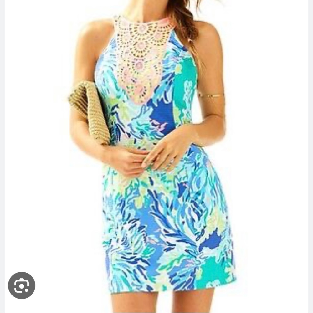 New Lilly Pulitzer Pearl Shift Size 2 Brilliant BL Wade and Sea Size 2